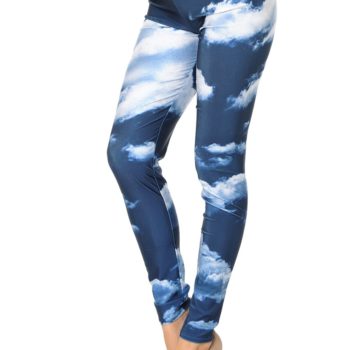 Wholesale Premium Graphic Deep Dark Skies Leggings