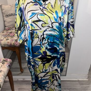 JOAN RIVERS COLORFUL DRESS