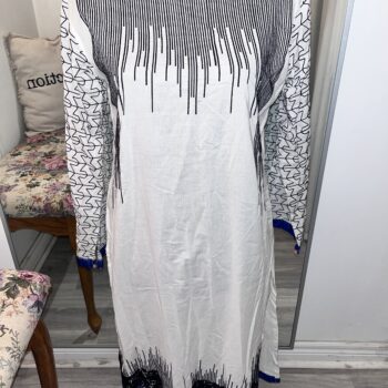 Black and Blue Designer Dress