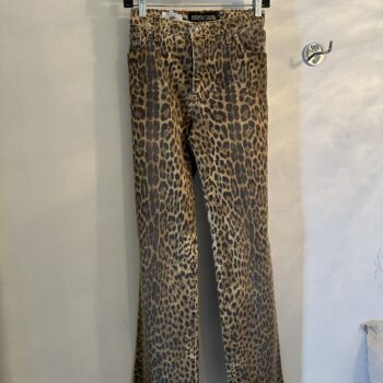 ROBERTO CAVALLI LEOPARD PANTS
