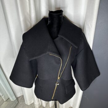 VERSACE BLACK HEAVY JACKET