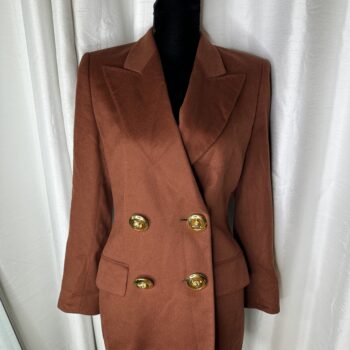 Escada Margaretha Ley Brown Jacket