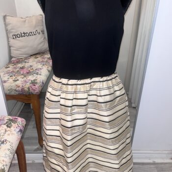 J. Crew Dress with Gold Accents